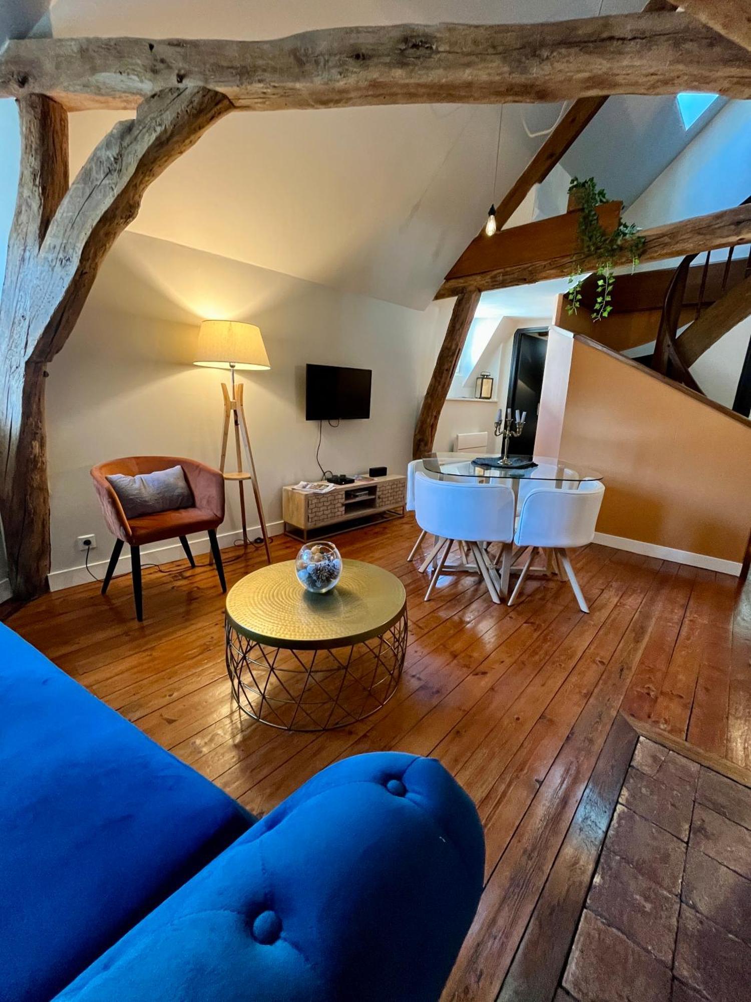 Le Gatsby - Duplex Art Deco Au Coeur De Blois Apartment Exterior foto